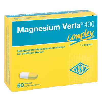 Magnesium Verla 400 Kapseln 60 stk von Verla-Pharm Arzneimittel GmbH & Co. KG PZN 13984512