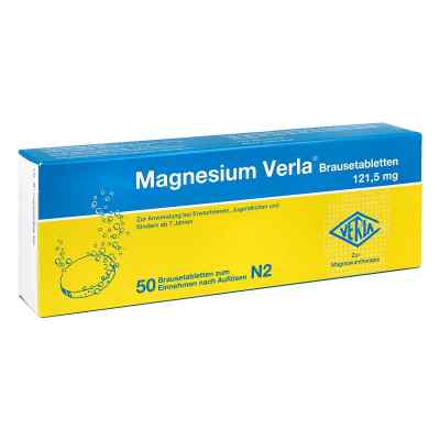 Magnesium Verla Brausetabletten 50 stk von Verla-Pharm Arzneimittel GmbH & Co. KG PZN 04909919