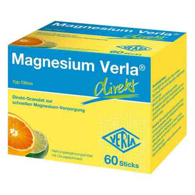 Magnesium Verla direkt Granulat Citrus 60 stk von Verla-Pharm Arzneimittel GmbH & Co. KG PZN 15201135