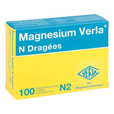 Magnesium Verla N Dragees 100 stk von Verla-Pharm Arzneimittel GmbH & Co. KG PZN 03554934