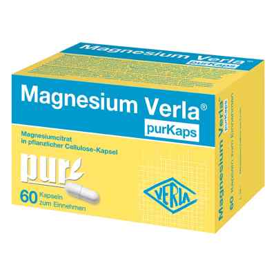 Magnesium Verla Purkaps 60 stk von Verla-Pharm Arzneimittel GmbH & Co. KG PZN 11130160
