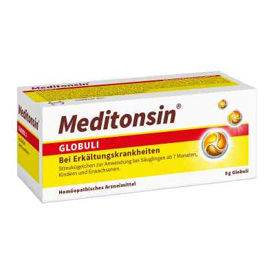 Meditonsin Globuli bei ersten Anzeichen einer Erkältung  8 g von MEDICE Arzneimittel Pütter GmbH&Co.KG PZN 11484834