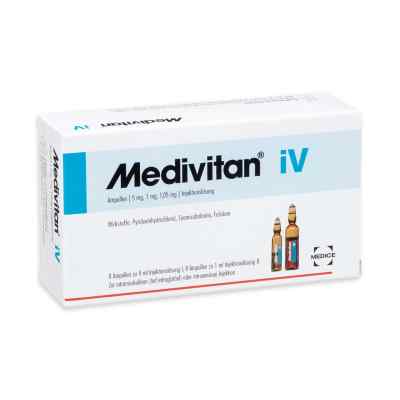 Medivitan iV Injektionslösung in Ampullen 8 stk von MEDICE Arzneimittel Pütter GmbH&Co.KG PZN 10192822