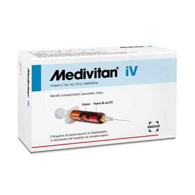 Medivitan iV Injektionslösung in Zweikammerspritze 8 stk von MEDICE Arzneimittel Pütter GmbH&Co.KG PZN 10192816