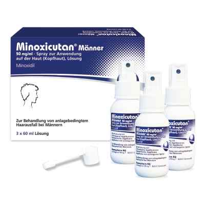 Minoxicutan Männer 50 mg/ml Spray 3X60 ml von DERMAPHARM AG PZN 12724795