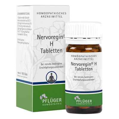 Nervoregin H Tabletten 100 stk von Homöopathisches Laboratorium Alexander Pflüger Gmb PZN 01315906