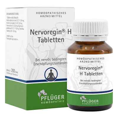 Nervoregin H Tabletten 200 stk von Homöopathisches Laboratorium Alexander Pflüger Gmb PZN 05553784