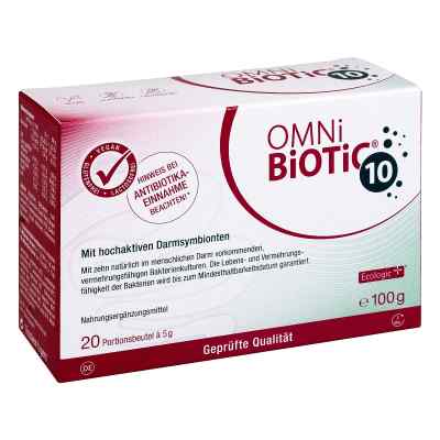 OMNi BiOTiC 10 - bei Antibiotika-Einnahme 20X5 g von INSTITUT ALLERGOSAN Deutschland (privat) GmbH PZN 13584824