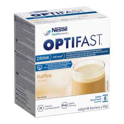 Optifast home Drink Kaffee Pulver 8X55 g von Nestle Health Science (Deutschland) GmbH PZN 10267833