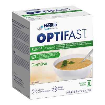 Optifast Suppe Gemüse Pulver 8X55 g von Nestle Health Science (Deutschland) GmbH PZN 15875572