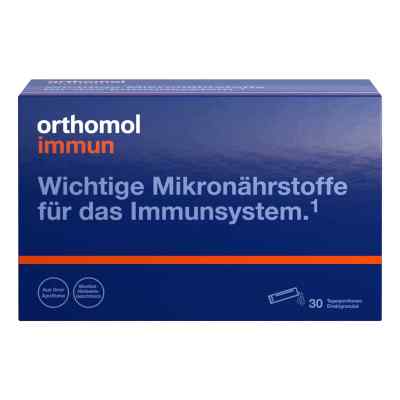 Orthomol Immun Direktgranulat Menthol-Himbeere 30er-Packung 30 stk von Orthomol pharmazeutische Vertriebs GmbH PZN 08885937