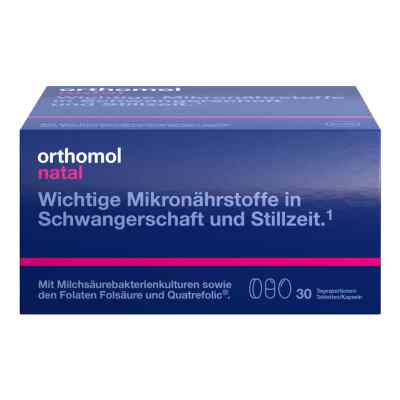 Orthomol Natal Tabletten/Kapseln 30er-Packung 1 stk von Orthomol pharmazeutische Vertriebs GmbH PZN 00775994