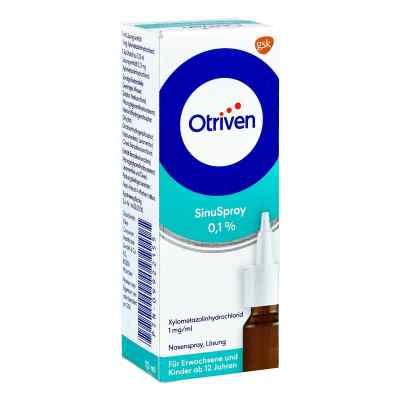 Otriven SinuSpray 0,1 % Nasenspray 10 ml von GlaxoSmithKline Consumer Healthcare PZN 09922155