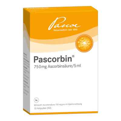 Pascorbin Injektionslösung 10X5 ml von Pascoe pharmazeutische Präparate GmbH PZN 00150343