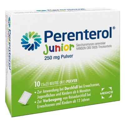 Perenterol Junior 250mg Pulver 10 stk von MEDICE Arzneimittel Pütter GmbH&Co.KG PZN 03920586