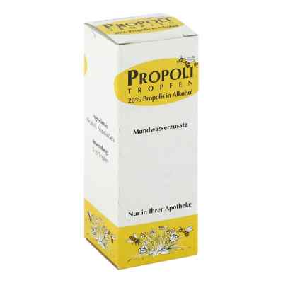 Propoli Tropfen in Alkohol 20 ml von Health Care Products Vertriebs GmbH PZN 07610210
