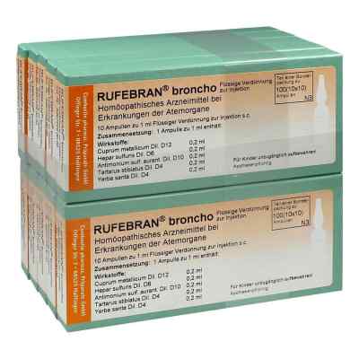 Rufebran broncho Ampullen 100 stk von COMBUSTIN Pharmazeutische Präparate GmbH PZN 03799274