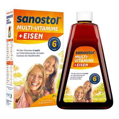 Sanostol plus Eisen Saft 230 ml von DR. KADE Pharmazeutische Fabrik GmbH PZN 02471005