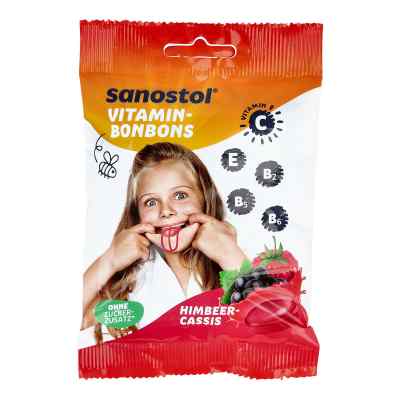 Sanostol Vitamin Bonbons Himbeer Cassis 75 g von DR. KADE Pharmazeutische Fabrik GmbH PZN 16733360