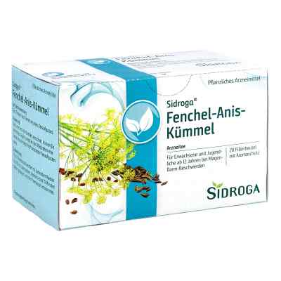 Sidroga Fenchel Anis Kümmel Tee Filterbeutel 20X2.0 g von Sidroga Gesellschaft für Gesundheitsprodukte mbH PZN 03374876