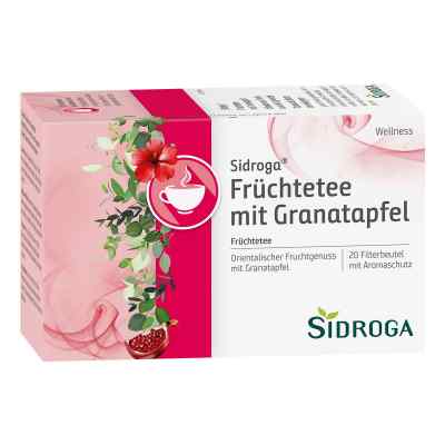 Sidroga Wellness Früchtetee mit Granatapfel Filterb. 20X2.0 g von Sidroga Gesellschaft für Gesundheitsprodukte mbH PZN 10354785