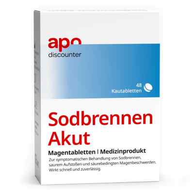 Sodbrennen Akut Magentabletten von apodiscounter 48 stk von Sunlife GmbH Produktions- und Vertriebsgesellschaf PZN 18833077