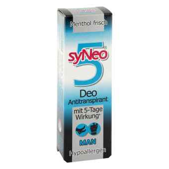 Syneo 5 Man Deo Antitranspirant Spray 30 ml von THOMAS BRUNNER HYGIENE GmbH PZN 01035118