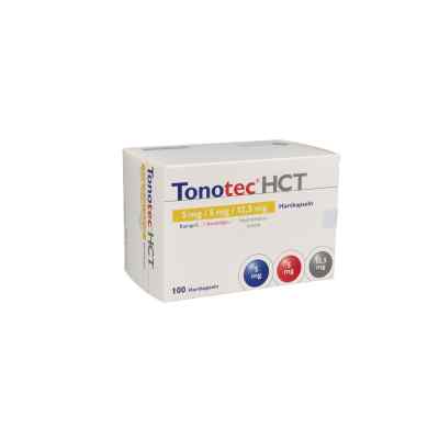 Tonotec Hct 5 mg/5 mg/12,5 mg Hartkapseln 100 stk von APONTIS PHARMA Deutschland GmbH & Co. KG PZN 14408940