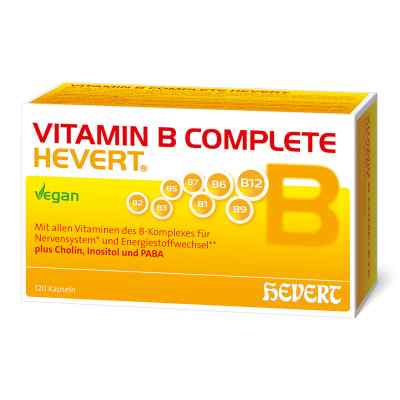 Vitamin B Complete Hevert Kapseln 120 stk von Hevert-Arzneimittel GmbH & Co. KG PZN 15403086