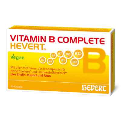 Vitamin B Complete Hevert Kapseln 60 stk von Hevert-Arzneimittel GmbH & Co. KG PZN 12444110