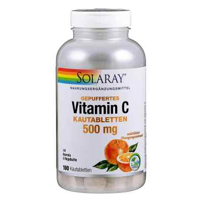 Vitamin C Kautabletten 500 mg Orange 100 stk von Supplementa GmbH PZN 15880395
