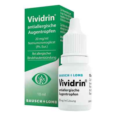 Vividrin antiallergische Augentropfen, für Schwangere geeignet 10 ml von Dr. Gerhard Mann Chem.-pharm.Fabrik GmbH PZN 03561555