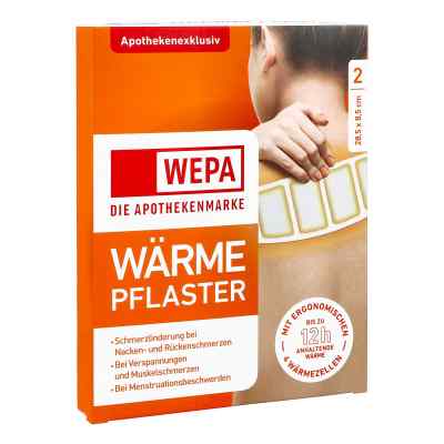 Wärmepflaster Nacken/Rücken 8,5x28,5 cm Wepa 2 stk von WEPA Apothekenbedarf GmbH & Co KG PZN 11678320