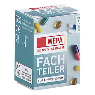 Wepa 1x7 Fachteiler 7 St. 1 Pck von WEPA Apothekenbedarf GmbH & Co KG PZN 18877933