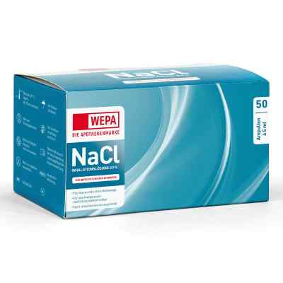 Wepa Inhalationslösung Nacl 0,9% 50X5 ml von WEPA Apothekenbedarf GmbH & Co KG PZN 18726944