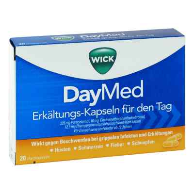 WICK DayMed Erkältungs-Kapseln für den Tag 20 stk von WICK Pharma - Zweigniederlassung der Procter & Gam PZN 06349301