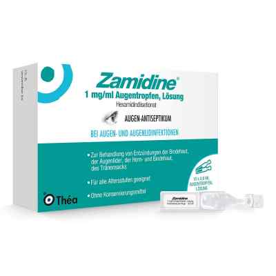 Zamidine 1 Mg/ml Augentropfen Mehrdosenbehältnisse 10X0.6 ml von Thea Pharma GmbH PZN 18381132