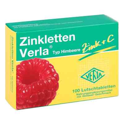 Zinkletten Verla Himbeere Lutschtabletten 100 stk von Verla-Pharm Arzneimittel GmbH & Co. KG PZN 09704814