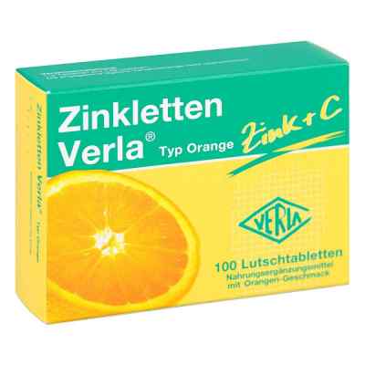 Zinkletten Verla Orange Lutschtabletten 100 stk von Verla-Pharm Arzneimittel GmbH & Co. KG PZN 09704820